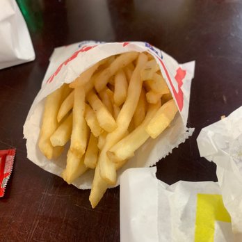 Griff's Hamburgers - a bag of french fries - Fast Food Near Me - Fort Worth, Texas