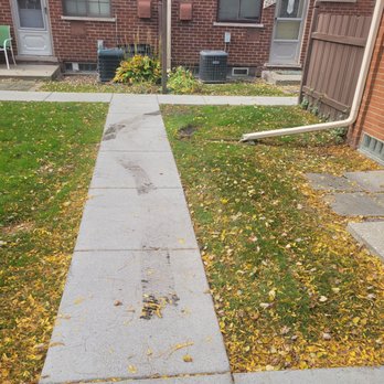 Kramer-Triad Management Group - These are photos of malice intent on a vendor of Kramer-Triad who leaves this mess every week that they cut the grass. - Property Management Near Me - Troy, Michigan