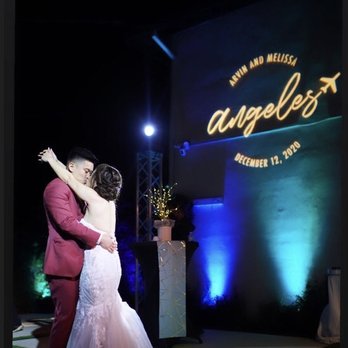 Owl Vision LLC - Gobo on wall Photo by: @thekalaws - Party & Event Planning Near Me - Sunnyvale, California