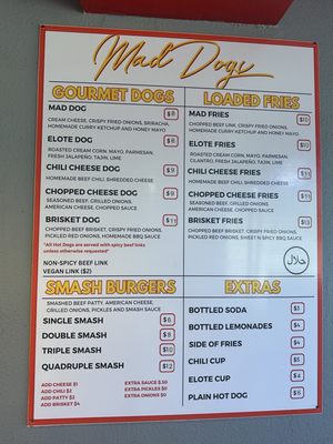 Menu photo 2 Mad Dogs Austin, TX