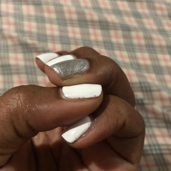 Bliss Nail Salon - Elkridge - Polish not even applied to full nail SMH - Nail Salons Near Me - Elkridge, Maryland Bliss Nail Salon - Elkridge - Polish not even applied to full nail SMH - Nail Salons Near Me - Elkridge, Maryland