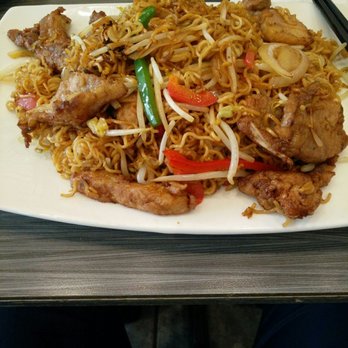 Blue Ocean Cafe - Fried instant noodles with chicken steak - Chinese Near Me - Markham, Ontario