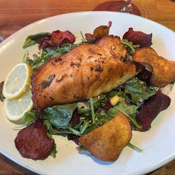 SOL Mexican Cocina - Salmon salad - Bars Near Me - Playa Vista, California SOL Mexican Cocina - Salmon salad - Bars Near Me - Playa Vista, California