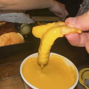Dave's Hot Chicken - Fries, Large Cheese Sauce - Chicken Shop Near Me - Albuquerque, New Mexico