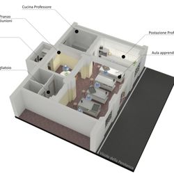 Grano & Farina - Rendering of the school