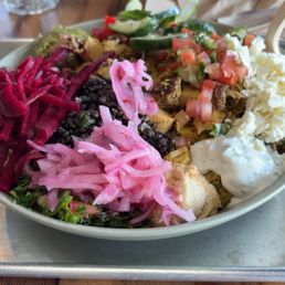 chicken chicken (signature bowl) with extras