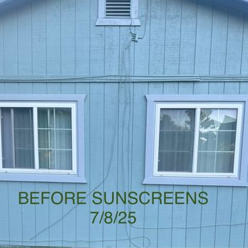 American Mobile Screen - Before American Mobile Screens were installed and artificial grass was burned - Door Sales/Installation Near Me - Rancho Cordova, California American Mobile Screen - Before American Mobile Screens were installed and artificial grass was burned - Door Sales/Installation Near Me - Rancho Cordova, California