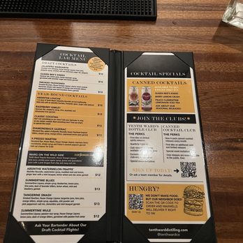 Tenth Ward Distilling Company - Drink menu - Distilleries Near Me - Frederick, Maryland Tenth Ward Distilling Company - Drink menu - Distilleries Near Me - Frederick, Maryland