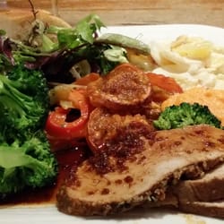 Haugastøl Turistsenter - My plate of this incredible food. It looked and tasted S O FRESH.