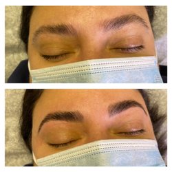 Viva Beauty & Wellness - Before & After- Brow Shape & Tint