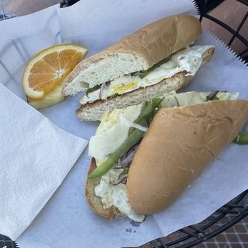Picasso's Coffee House - Egg and Pepper Sandwich - Coffee & Tea Near Me - Saint Charles, Missouri Picasso's Coffee House - Egg and Pepper Sandwich - Coffee & Tea Near Me - Saint Charles, Missouri