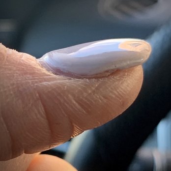 Saigon Vn Nails - Wavy, thick horrible work. - Nail Salons Near Me - Hailey, Idaho