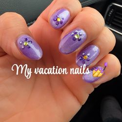 Natural Nails - Vacation Nails