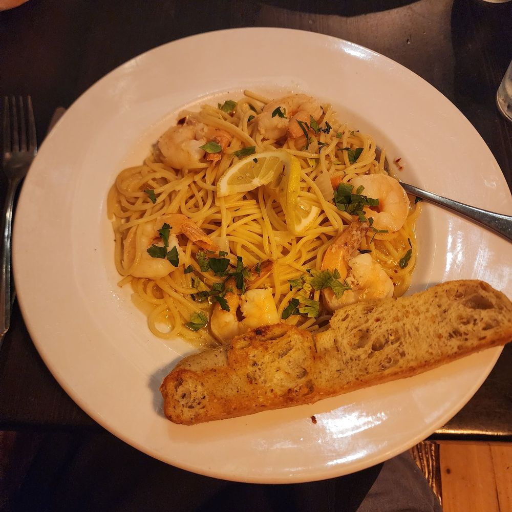 Urban Brick - Urban Brick's Shrimp scampi. - Pizza Near Me - DeLand, Florida Urban Brick - Urban Brick's Shrimp scampi. - Pizza Near Me - DeLand, Florida
