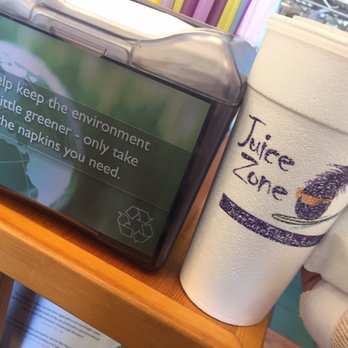 Juice Zone - Can anyone appreciate what's wrong here? Help keep the environment a little greener - let's not use styrofoam cups!!! - Health Markets Near Me - Danville, California Juice Zone - Can anyone appreciate what's wrong here? Help keep the environment a little greener - let's not use styrofoam cups!!! - Health Markets Near Me - Danville, California