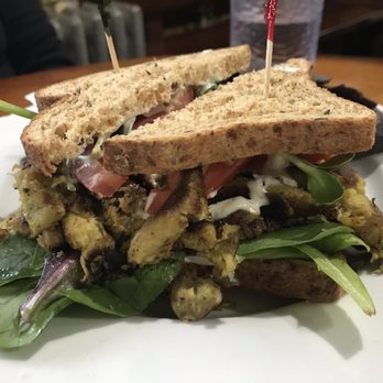 Subia's Vegan Cafe - Chicken sandwich - Vegan Near Me - Jersey City, New Jersey