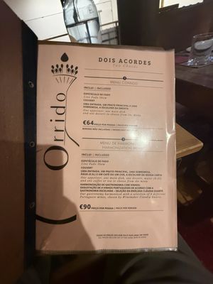 Menu photo 1 O Corrido - Casa de Fado Lisbon, 11