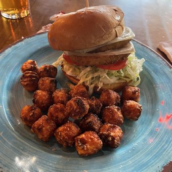 Tin Can Alley - Eggplant Burger - Food Court Near Me - Albuquerque, New Mexico