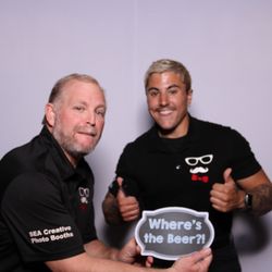 SEA Creative Photo Booths - Errick and Patrick always entertain!