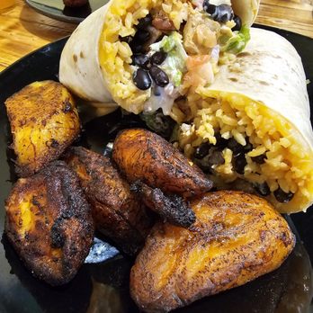 Dora Taqueria - Burrito with plantains - Mexican Near Me - Weymouth, Massachusetts