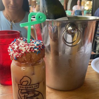 Paradise Park - Hard Hangover Iced Coffee - Pizza Near Me - Chicago, Illinois