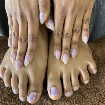 Aura Nail Place - Another shot of their work thank you Jamie and Tam  Jamie - Waxing Near Me - Orange, California