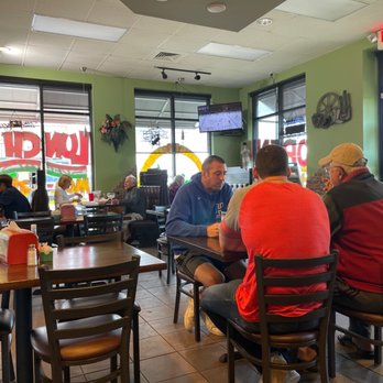El Rancho Nuevo - people sitting at tables in a restaurant - Mexican Near Me - Weldon Spring, Missouri