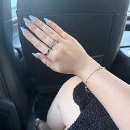 Gel-X, Chrome, Ombré