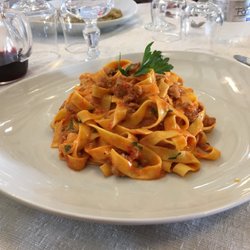 Il Vecchio Mulino - Tagliatelle with pesto Calabrese