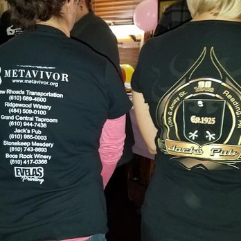 Jack's Pub - a group of people wearing t - shirts - Pubs Near Me - Reading, Pennsylvania