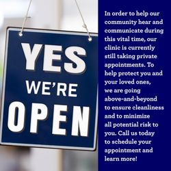 Harmony Audiology Services & Solutions - Yes, We're Open!
