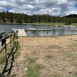 Medicine Mountain Scout Ranch & Adventure Base - The lake at MMSR