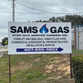 Sams Gas - Propane Near Me - Orlando, Florida Sams Gas - Propane Near Me - Orlando, Florida