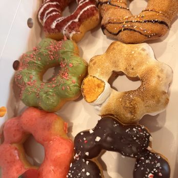 Mochinut - Bellevue - cherry glazed, toasted marshmallows, chocolate peppermint, red velvet, Xmas matcha, holiday churro - Donuts Near Me - Bellevue, Washington Mochinut - Bellevue - cherry glazed, toasted marshmallows, chocolate peppermint, red velvet, Xmas matcha, holiday churro - Donuts Near Me - Bellevue, Washington