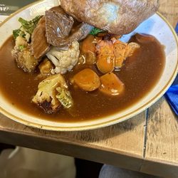 Seaton Lane Inn - Beef dinner