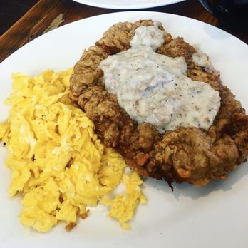 Trackside - Country Fried Steak & Eggs - American Near Me - Paris, Kentucky