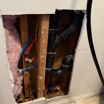 Scott Cole Plumbing - Hot water pex supply line repair. - Plumbing Near Me Scott Cole Plumbing - Hot water pex supply line repair. - Plumbing Near Me