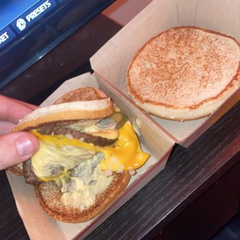 McDonald's - a hamburger and a sandwich in a box - Burgers Near Me - Kirkland, Washington