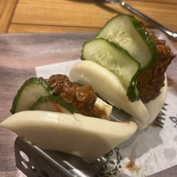 Maui Brewing - KFC Bao Buns (comes with 3 but we took the picture late) - Brewpubs Near Me - Lahaina, Hawaii Maui Brewing - KFC Bao Buns (comes with 3 but we took the picture late) - Brewpubs Near Me - Lahaina, Hawaii