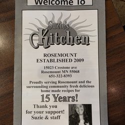 Menu cover