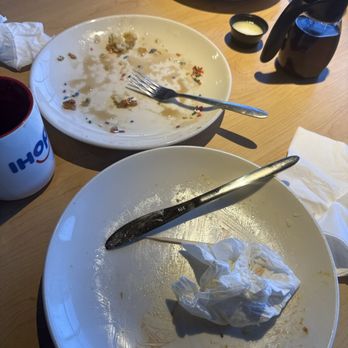 IHOP - Finished our delicious meals! - Breakfast & Brunch Near Me - Big Bear Lake, California