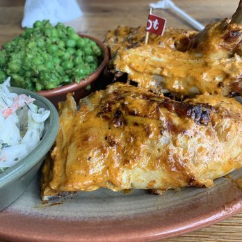Nando's Peri-Peri - Hot chicken with peas and cole slaw. - Portuguese Near Me - Ashburn, Virginia Nando's Peri-Peri - Hot chicken with peas and cole slaw. - Portuguese Near Me - Ashburn, Virginia