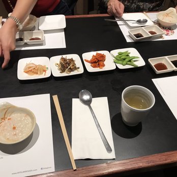 Awon - Banchan! Aka Korean side dishes. Live squid, jelly fish and other special items all included! - Japanese Near Me - Los Angeles, California Awon - Banchan! Aka Korean side dishes. Live squid, jelly fish and other special items all included! - Japanese Near Me - Los Angeles, California
