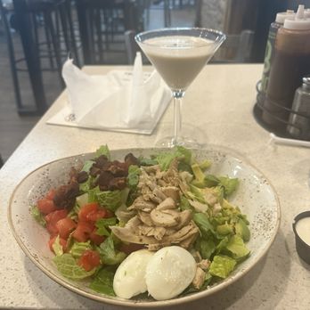 Three Casks - Cobb salad with no blue cheese and espresso martini. - American Near Me - Nashville, Tennessee