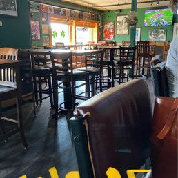A looksie at the inside. Mostly high chairs. A looksie at the inside. Mostly high chairs.