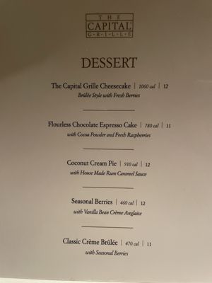 Menu photo 3 The Capital Grille Columbus, OH Menu photo 3 The Capital Grille Columbus, OH