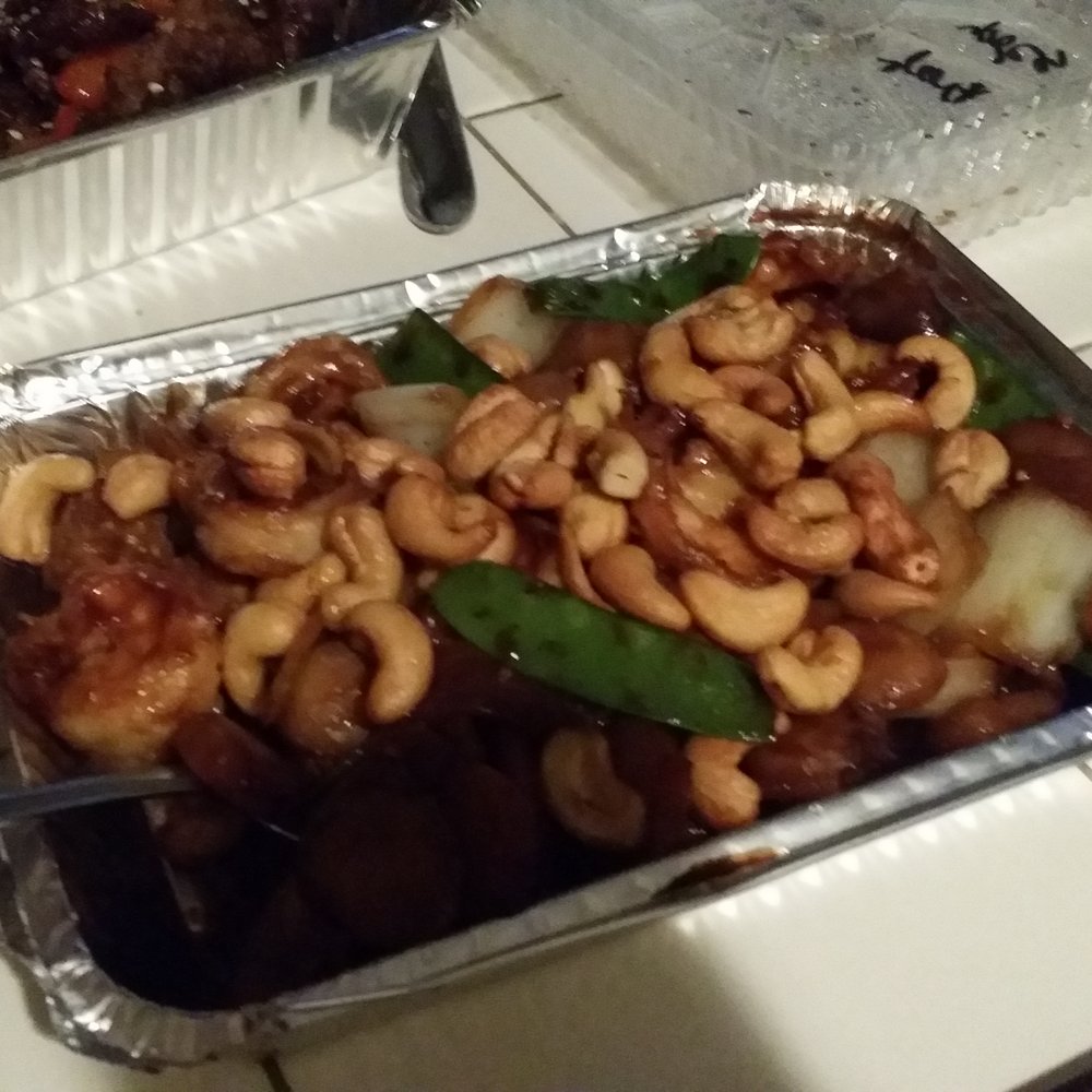 Cashew chicken.