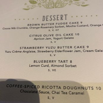 Solstice - Desert menu - New American Near Me - Irvine, California Solstice - Desert menu - New American Near Me - Irvine, California