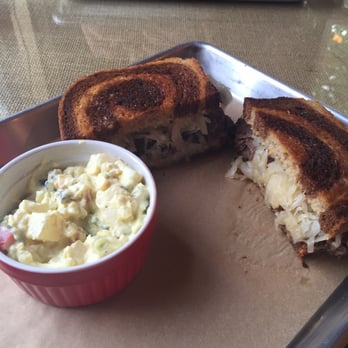 Pacific Pantry Eatery - Pastrami on Rye with the Potato Salad - Delis Near Me - Sequim, Washington