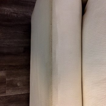 Green Mattress Cleaning - You can see the line where the wand was lifted. - Carpet Cleaning Near Me